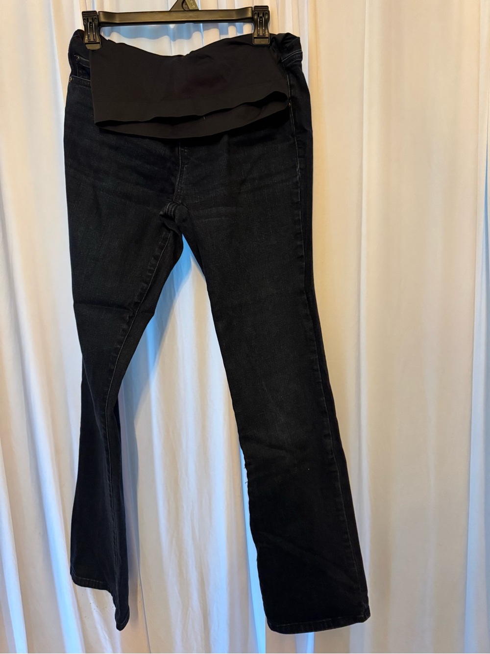 Sonoma Navy Flare Maternity Jeans